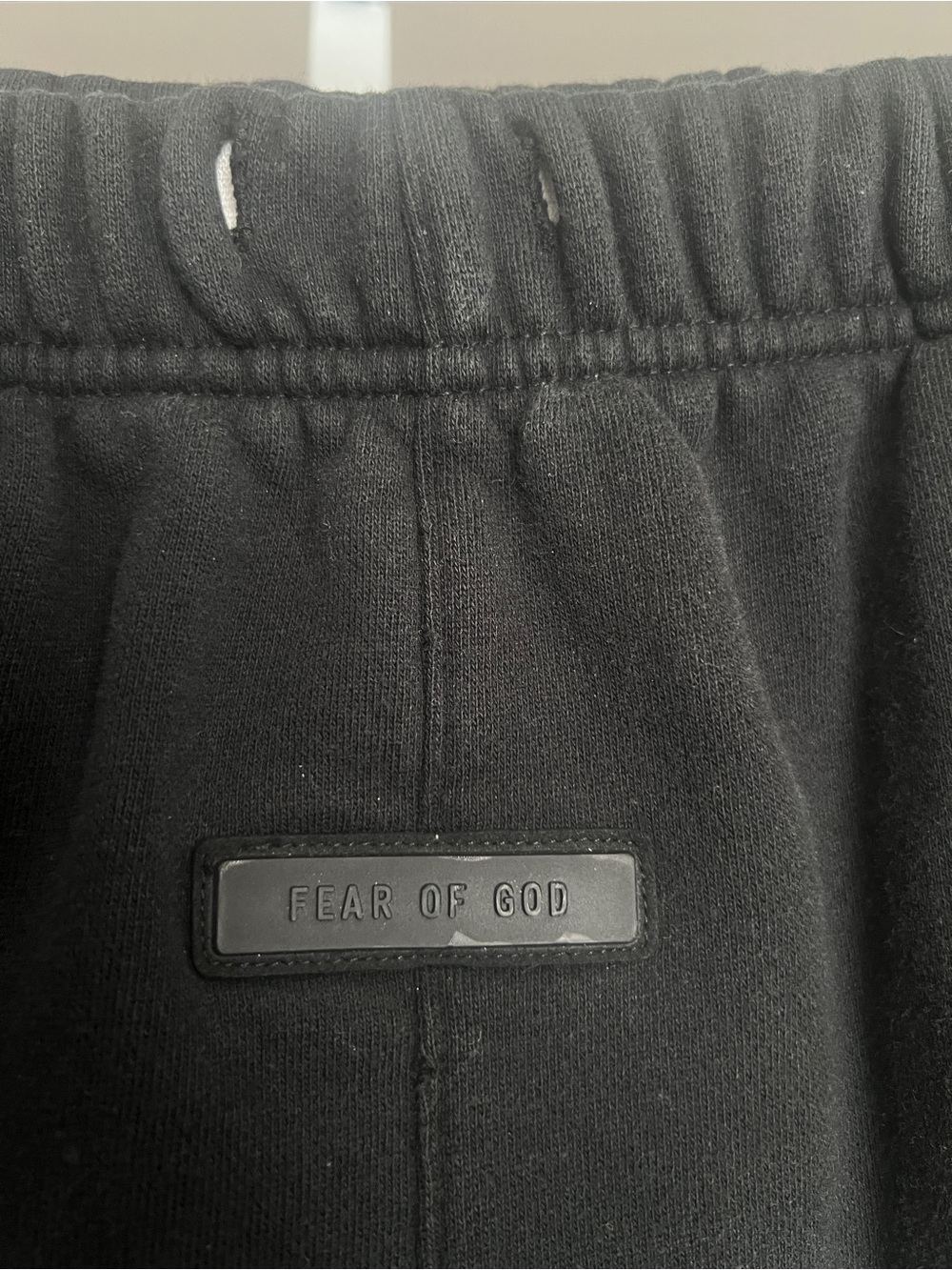 FEAR OF GOD ESSENTIALS Sweat Shorts Streetwear Casual Pockets Blk Size S - Picture 5 of 10